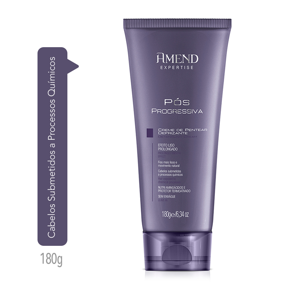 Creme de Pentear Defrisante Amend Expertise Pós Progressiva 180g